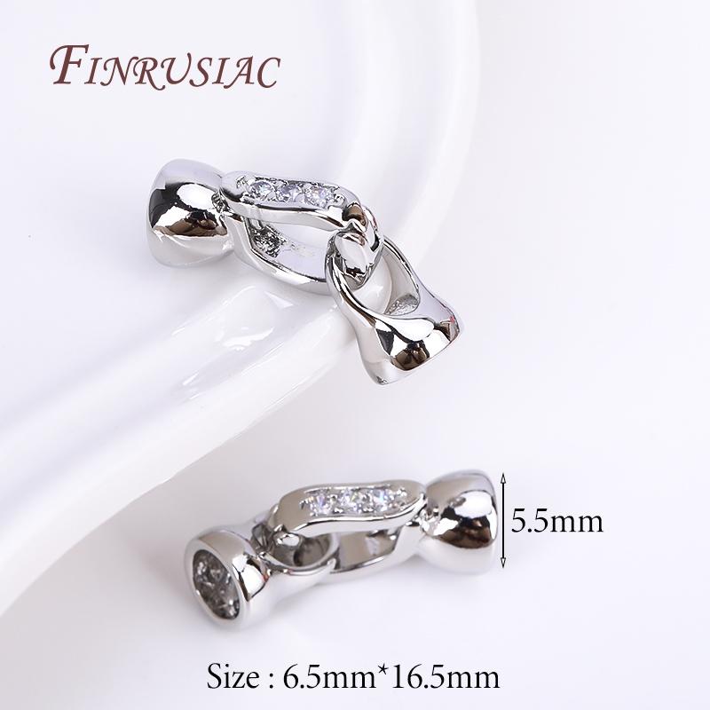 18K Gold Plated Lock For Bracelets,Clasp For Jewelry Connectors,Decorative Pearl Clasp,DIY Jewelry Making Supplies