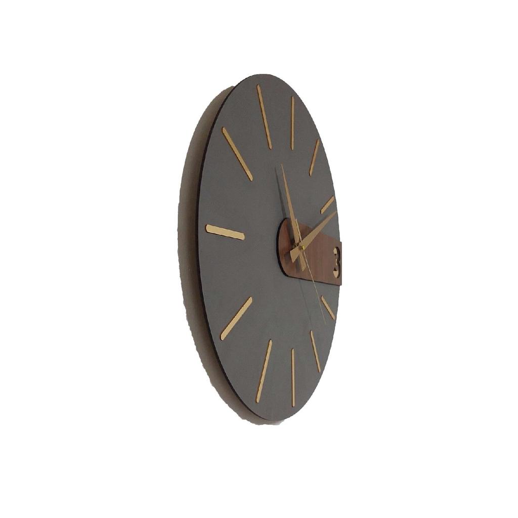 Modern Stylish Rustic Vip Decorative Layered 40cm Wall Clock