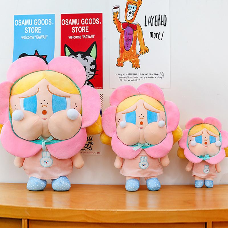 30/45Cm Jucărie de Pluș Popmart Crybaby Sad Club Kawaii Păpuși Umplute Anime Drăguț Plângăcios Desen Animat Pernă Decor Acasă Cadouri de Ziua de Naștere