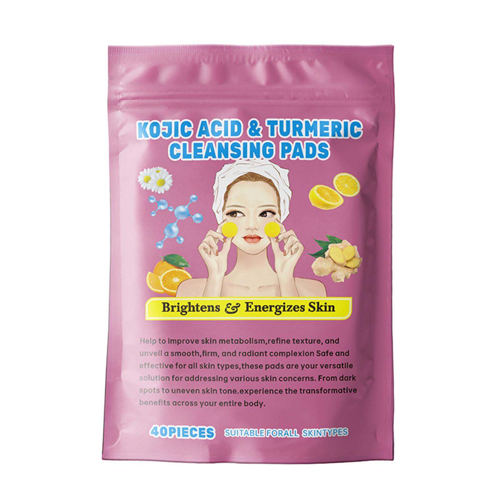 

Очищающие подушечки, очищающие подушечки Kojic помогают сбалансировать кожное масло и воду, увлажняют кожу и удаляют излишки кератина с кожи тела.(40 шт/30 мл)