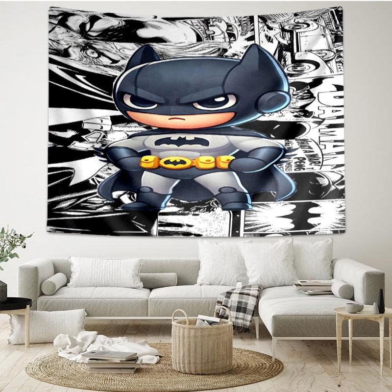 Superheroes Print Tapestry - Portable Wall Decor Cloth, for Home, Dorm, Travel, Bedroom, Living Room - Ideal Birthday Housewarming Gift