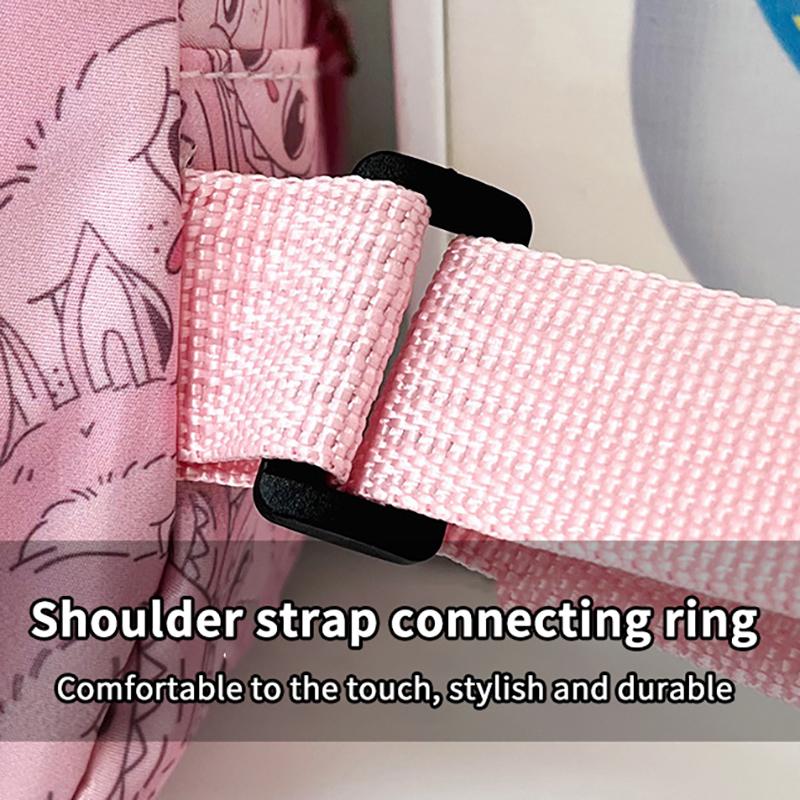 Kawaii Children Bag Chest Bag Cartoon Girl Accessories Bag Shoulder Crossbody Bag Gifts Travel Storage Bag