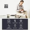 Smart Intelligent Thermostat Temperature Controller for Water Heating Equipment LCD Display Touch Button Programmable