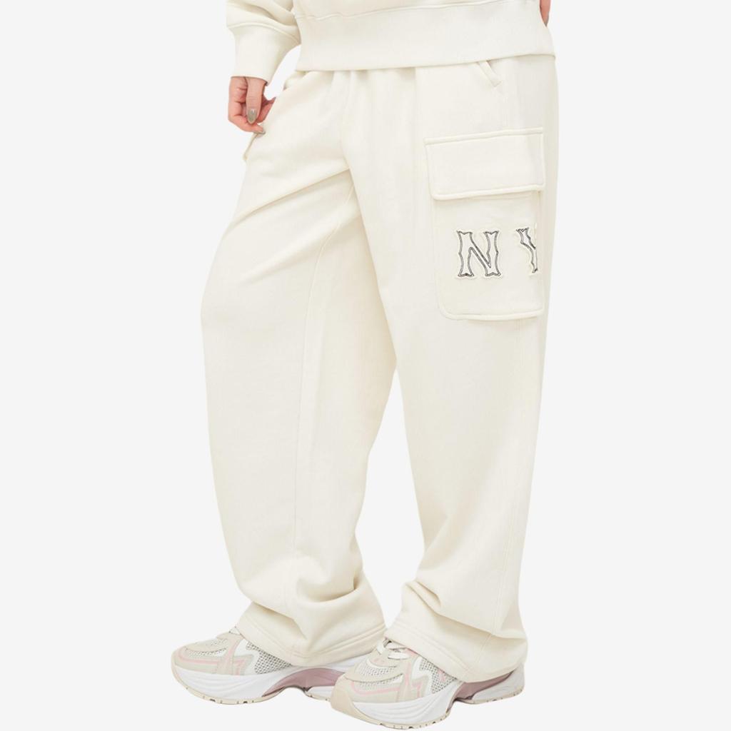 New MLB New York Yankees Coopers Casual Pants Unisex Light Yellow 3APTB1444-50CRM