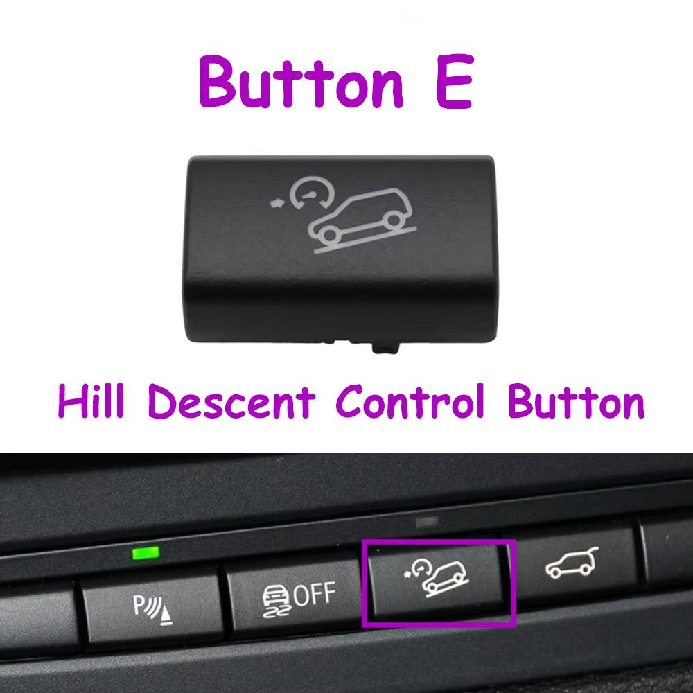 LHD RHD Car Radar Sensor Dashboard Tailgate Rear Trunk Switch Button Cover Cap Replacement For BMW X5 X6 E70 E71 E72 2008-2014