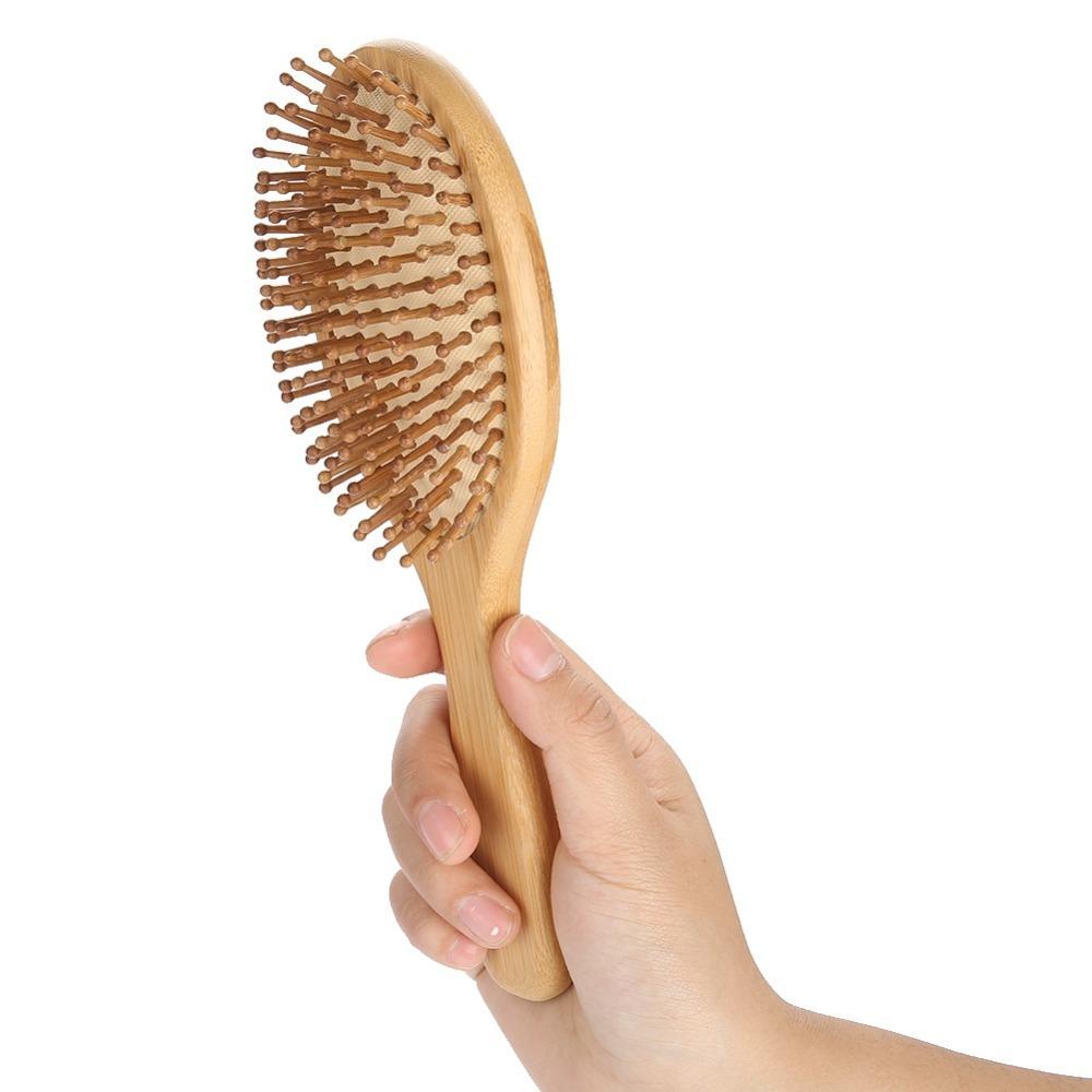 Portable Solid Wood Hair Massage Comb Wood Scalp Massage Comb Wooden Massage Comb Hair Care
