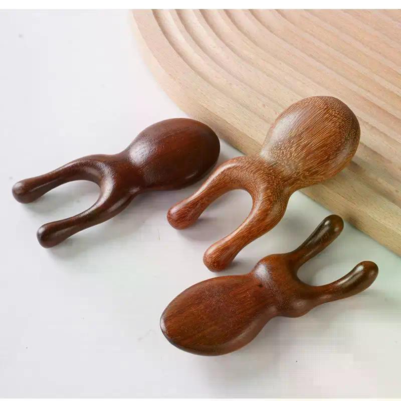 1 Stück Sandelholz Gesichts-Massagegerät Nase & Gesichtsmassagegerät - Augenentlastungswerkzeug Schnecken Gesichts-Meridian-Massage
