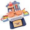 Kitchen Playset with Realistic Sounds and Lights Educational Kids Cooking Toys Kitchen Accessories for Toddlers Aged 3+