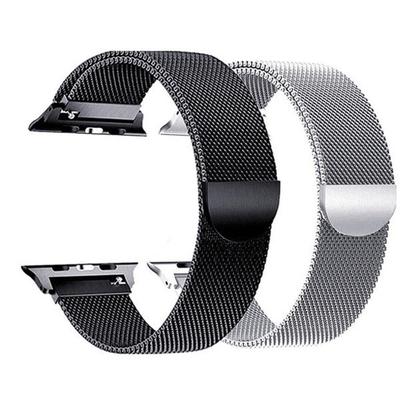 Curea milaneză Loop pentru Apple Watch band 49mm 44mm 42mm 38mm/40mm Bratara iwatch din oțel inoxidabil Pentru Apple Watch seria 8 7 6 SE 5 4 3 44mm