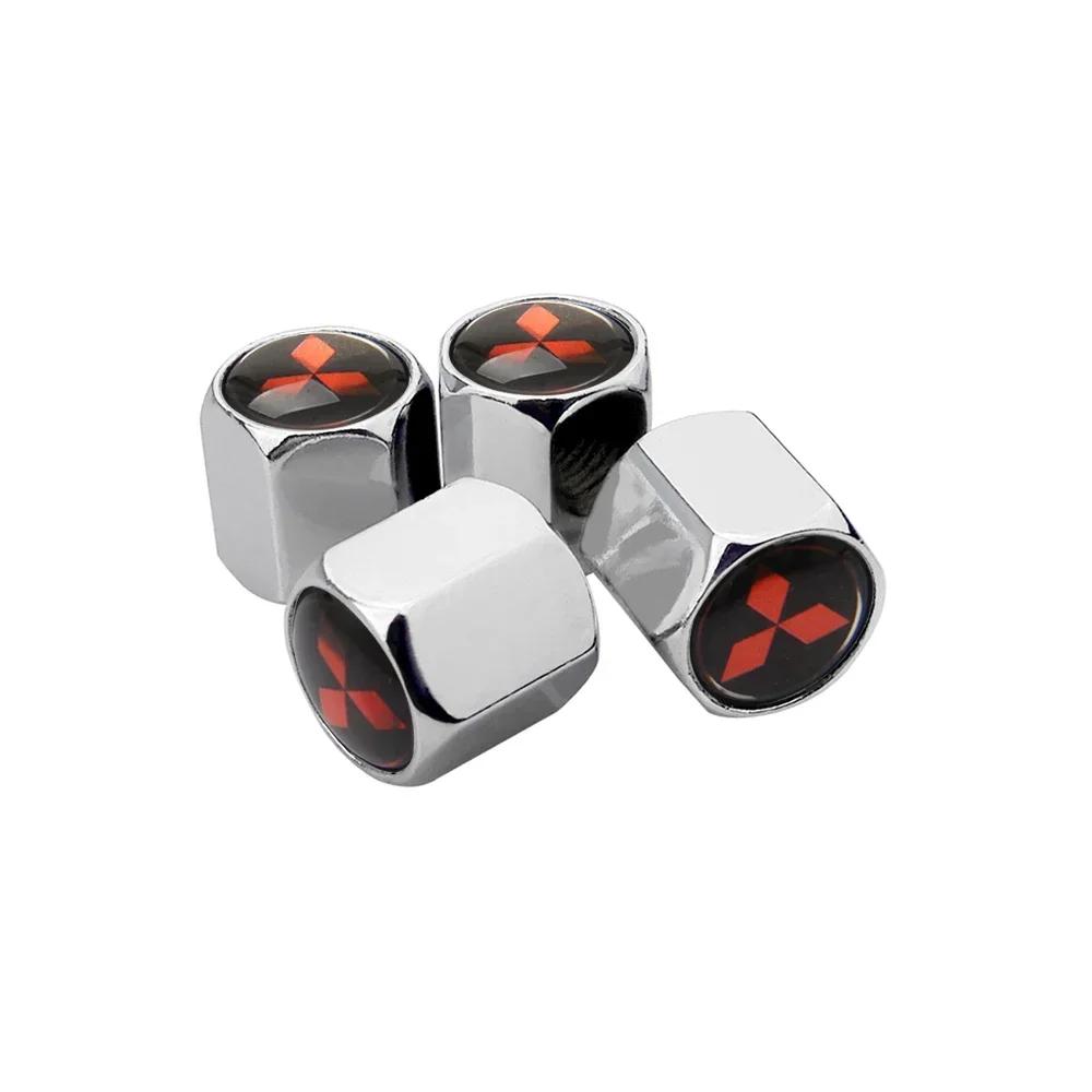 4 Stück Universelle Auto Rad Reifen Ventil Schaft Kappe Abdeckung Für Mitsubishi Ralliart Galant Mirage L200 Xpander Cordia Pajero