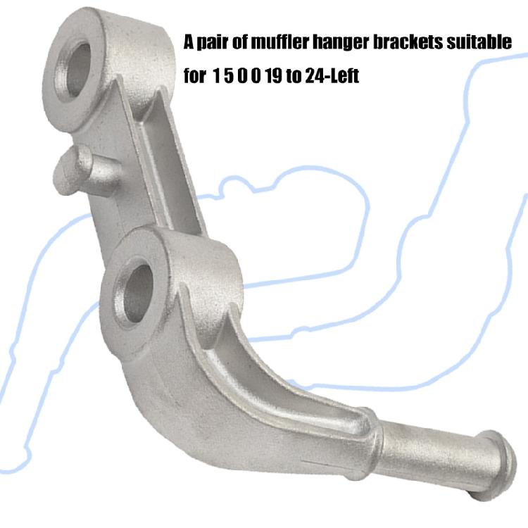 Truck Accessories for 1500 2019-2024 Driver Side Exhaust Muffler Bracket Assembly 68275662AB Replacement Part