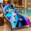 Beach Towel with Jude Bellingham Design, Quick Dry Lightweight Towel for Swimming Pool Travel