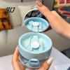 Braces Removal Tool Retainer Case with Mirror, Tool, Cleaning Brush, Leak-Proof Denture Storage Holder Bath Box Holder, Dental Aligner Container