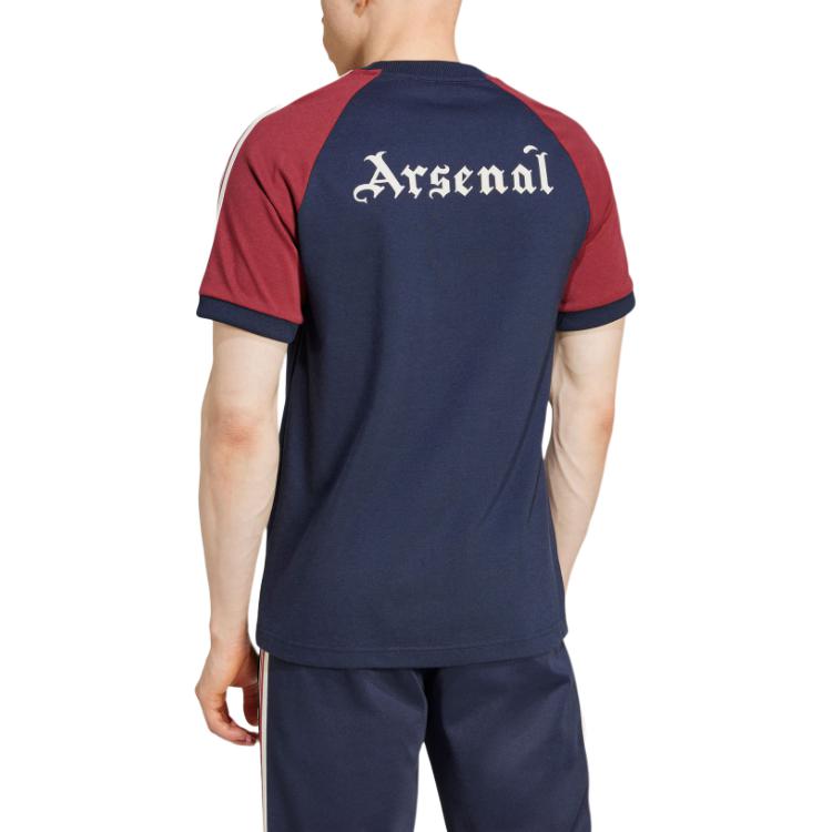 Adidas Originals Free Shipping With AdiClub Arsenal Adicolor Classics 3 Stripes Tee IY0053-