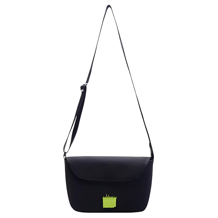 New Anta Fabric Shoulder Bag, Crossbody Bag Unisex Black 192448121