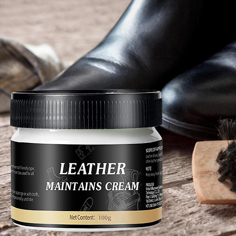 Ledercreme Lederpflegemittel für Lederhose Tasche Schuhe Möbel Autositze Polieren Nährung Pflege Lederpflege