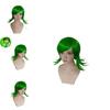 Premium Long Curly Synthetic Fiber Anime Cosplay Wig For Inside Out Disgust