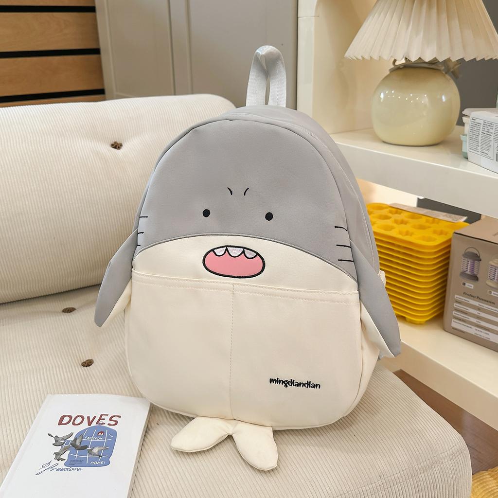 Schoolbag Cute Penguin Backpack Female Cartoon Versatile Student Commuter School Bag Niche Light Leisure Travel Soft Girl Backpack