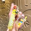 Acrylic Mahjong Sand Keychain - Elegant Car & Bag Pendant Gift