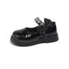 Sweet and Cute Leather Shoes for Girls Elegant Appliques Bow-knot Princess Wedding Party Shoe Child School Birthday Shoes I05208