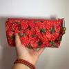 Zipper Design Pencil Case Large Capacity Makeup Pouch Trendy Pen Bag  Gift