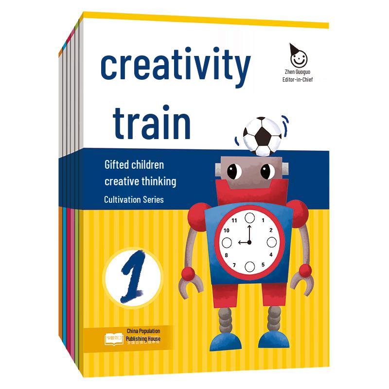 Children s Creative Thinking & Brain Development Activity Book Set (6 Volumes)