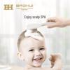 "Newborn Soft Bristle Brush Set: Baby Comb for Dandruff Removal & Head Massage"