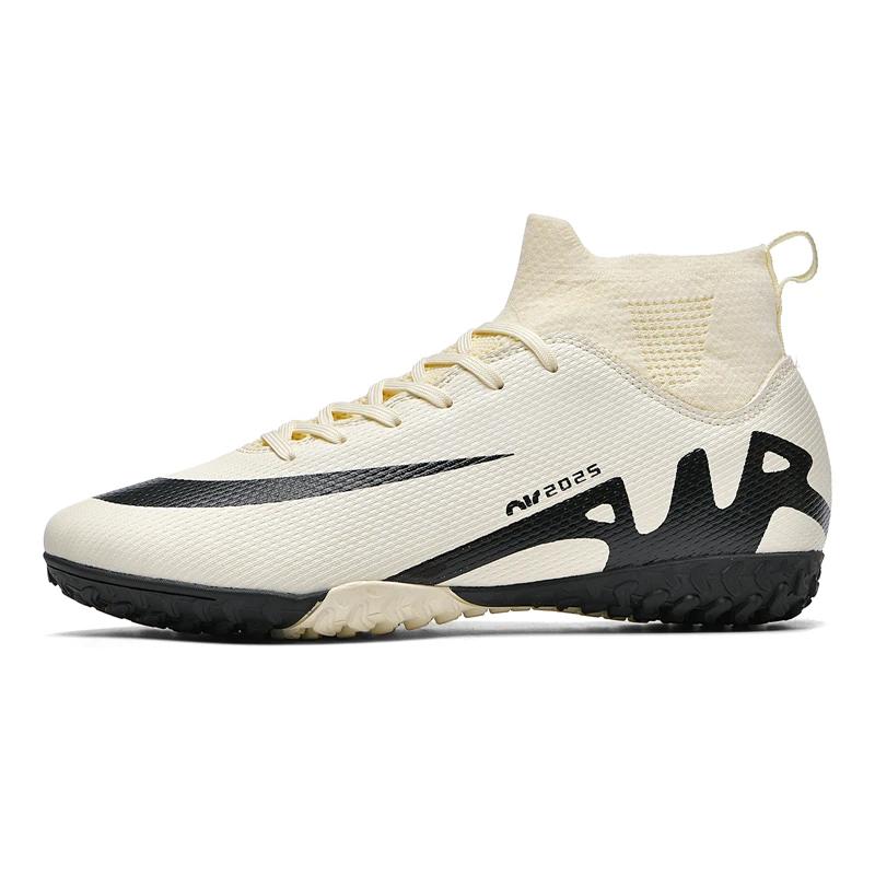 Scarpe da Calcio Rosa alla Moda Uomo Professionale Leggero Calzino Scarpa da Calcio da Uomo Outdoor Antiscivolo Scarpini da Calcio Originali 44