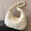 Bow Knot Crossbody Bag Embroidered Bow High-capacity Shoulder Bag Women Female Outdoor Travel Storage Pouch Korean Popular Bag