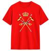 T-shirt Estiva Cavalleria Esercito Spagnolo 100% Cotone per Uomo Stampa Hipster T-shirt Manica Corta Abbigliamento Retrò Y2K