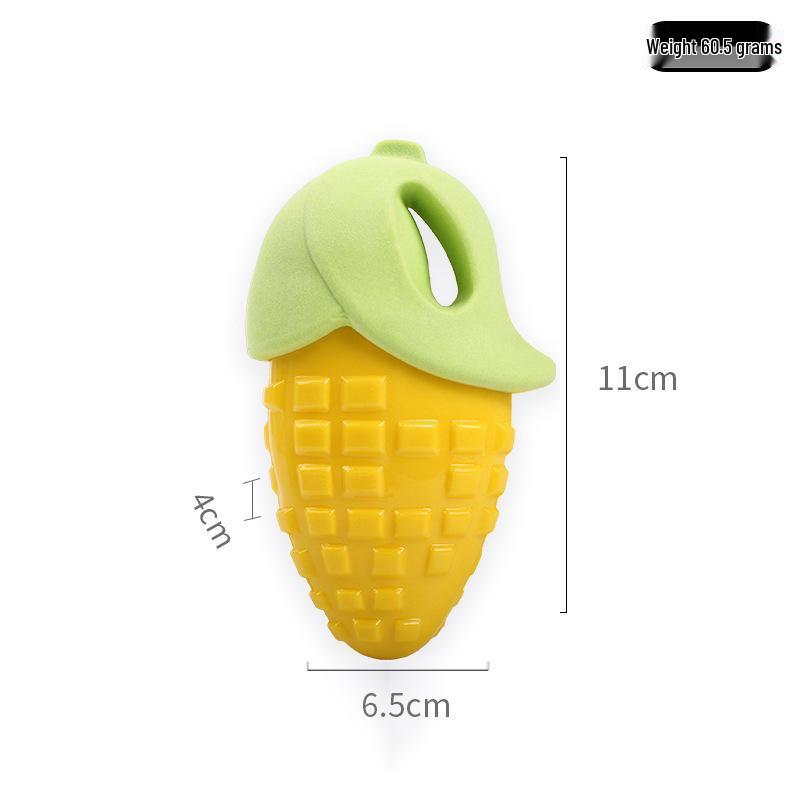 Dog Chew Toy - Squeaky & Durable Milk Peanut Carrot for Self-Entertainment