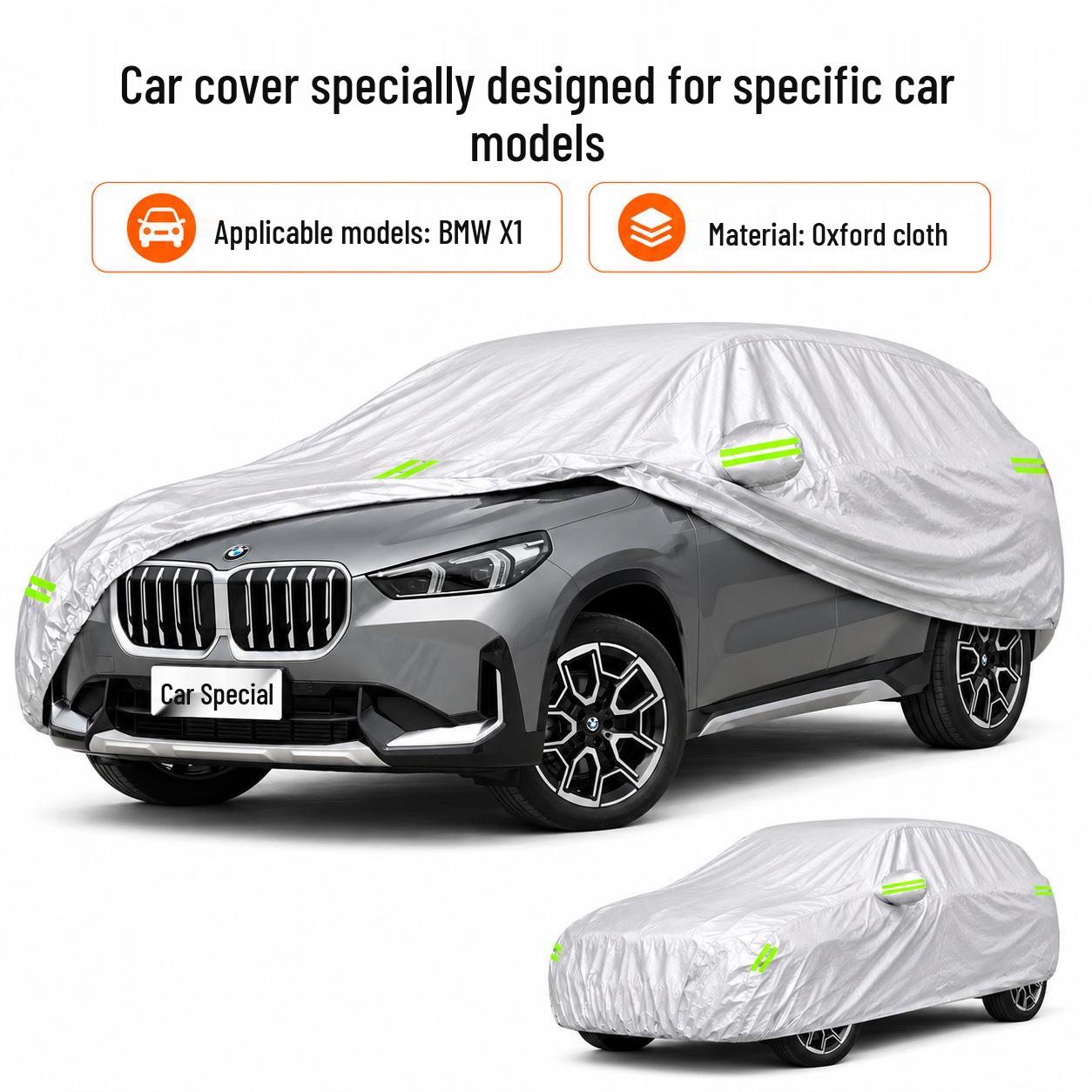 BMW X1 automašīnas pārklājs: Ūdensnecaurlaidīgs, Saules