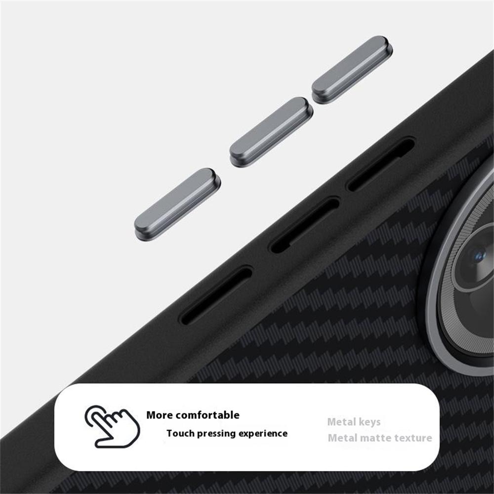 ABEEL For Xiaomi Poco F7 Ultra 5G/Redmi K80 Pro 5G Case Compatible with MagSafe Carbon Fiber Texture Back Cover