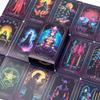 Inspiriertes Neon-Tarotkarten 10,3x6cm Englische Visions-Divinations-Edition Deck Brettspiel