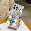 Oil Painting Style Simple Flower 15pro Hot-selling Apple 17promax Protective Case iPhone13 Mobile Phone Case