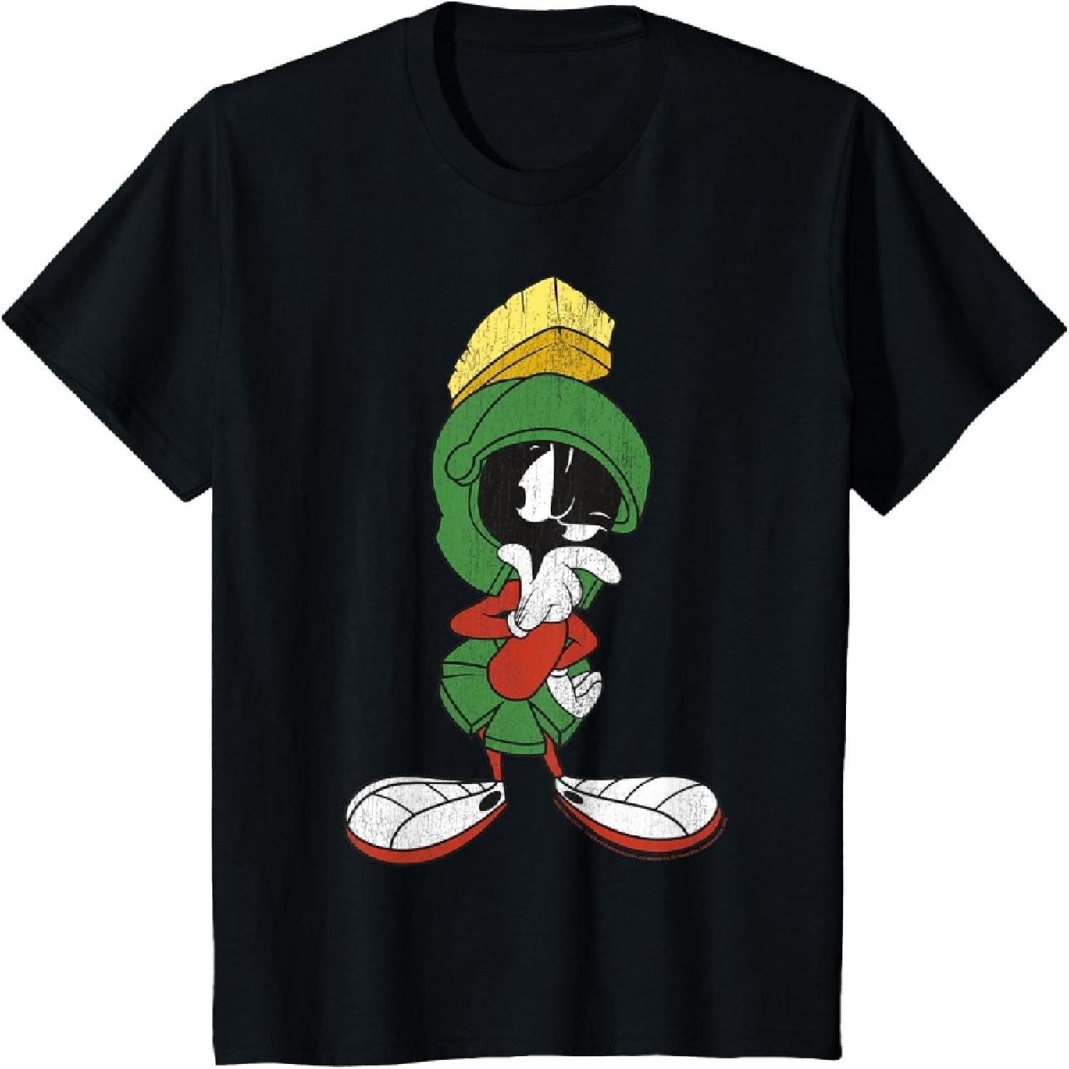 

Looney Tunes Marvin The Martian Curious Portrait T-Shirt XXXXXL різнокольоровий