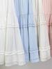 Cream-Style Elastic Waist White Lace Midi Skirt - Women's Holiday Age-Reducing Skirt