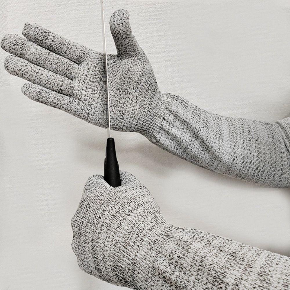 Cut Resistant Arm Sleeve Lengthened Protective Glove Professional Work Gloves  Industry