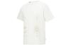 Li Ning T Shirts Unisex Ivory Crew Neck Moderate Straight Fit AHST117-1