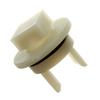 2Pcs Meat Grinder Pinion Parts Mincer Plastic Gear Screw Auger Bushing Coupling Sleeve 418076 For Mfw1501 1545 1550 Mum4 5