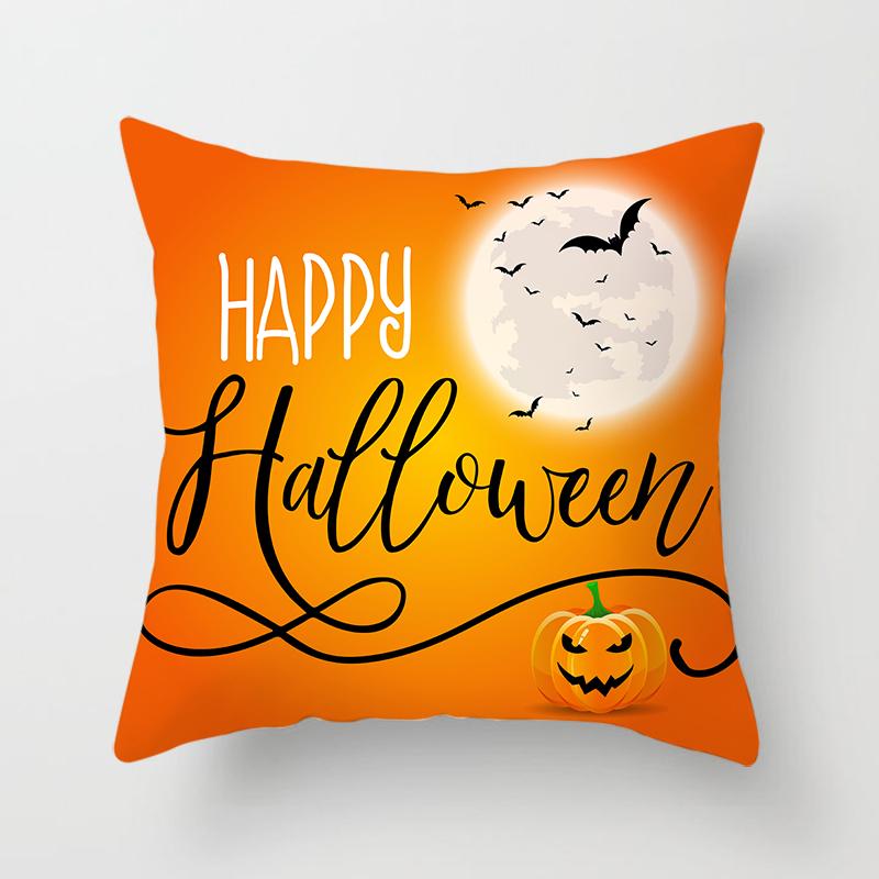 

Подушка с буквами, чехол для дивана, кресла, кровати, декор для дома на тему Хэллоуина 40x40cm