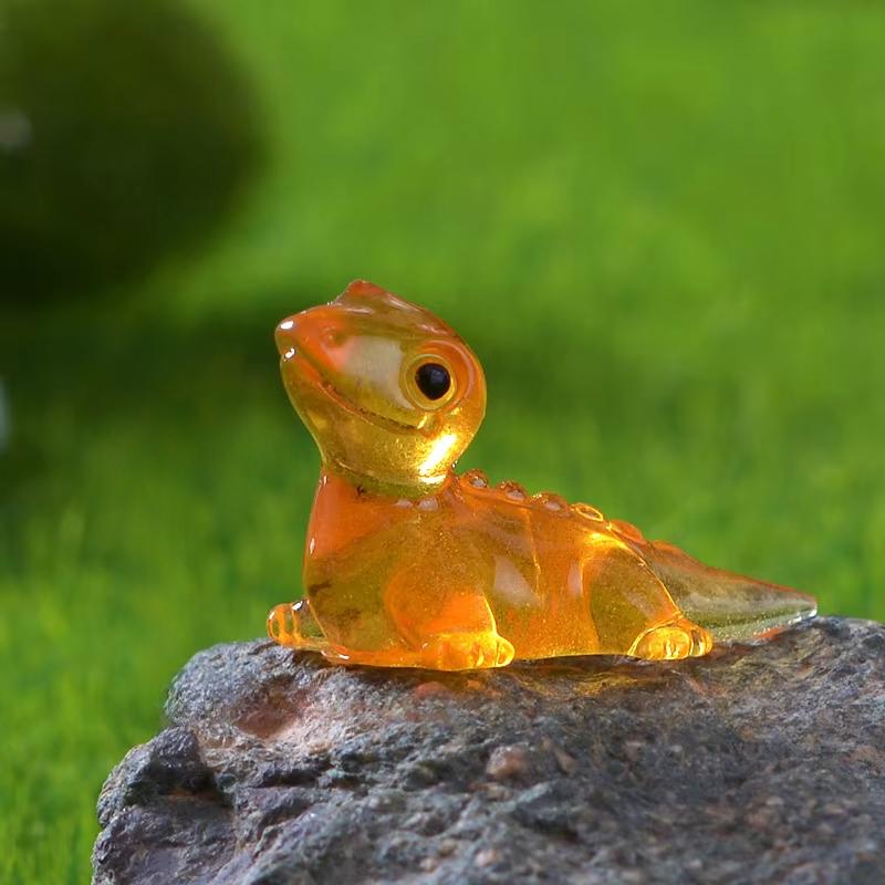 10ks/set Mini ještěrky Glow At Dark Lizard Vivárium DIY doplňky Mimiaturní figurky Pohádkové zahradní dekorace Kawaii Animals