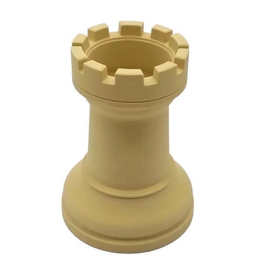 Chess Cart Pen Holder 3D Printed Chess Piece Desk Organizer Minimalist Makeup Brush Storage Cup for Home Office School Supplies