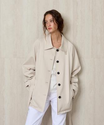 Re Rhee Belted Trench Jacket