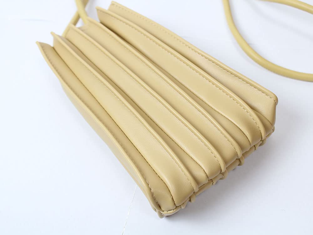 [LIVELILY] Shoulder Bag, Smartphone Pouch, Simple Mini Bag (Cream)