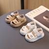 Summer Baby Shoes Baby Sandals Boys' Soft Sole Walking Shoes Girls' Closed-toe Small Kids Shoes Non-slip Beach Shoes