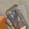 Applicable To iPhone17 Mobile Phone Case 17Pro High-transparency Fine Hole Transparent TPU All-inclusive Four-corner Anti-drop Protective Case Soft Ca