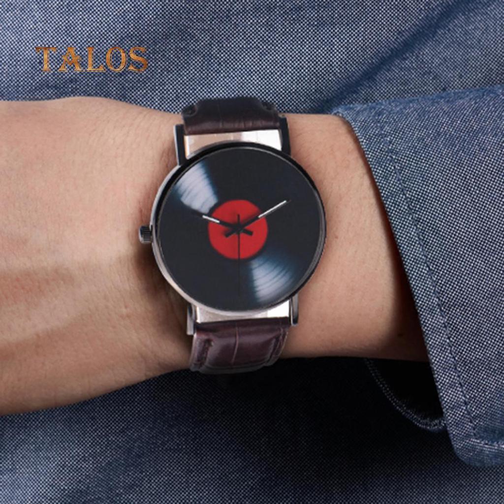 Orologio da polso da polso in vinile retrò da uomo analogico al quarzo da  polso regalo acquista in modo economico — spedizione gratuita, recensioni  reali con foto — Joom