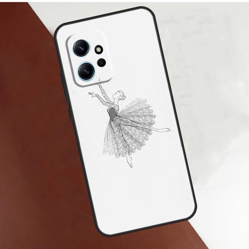 Ballet Dance Case For Xiaomi Redmi Note 14 Pro 10 11 12 13 Pro 11S 12S Cover For Redmi 15 14C 12C 10C 13C