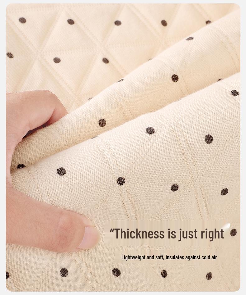 Women's Thick Long-Sleeve & Pants Lapel Set - Warm Casual Autumn/Winter Homewear